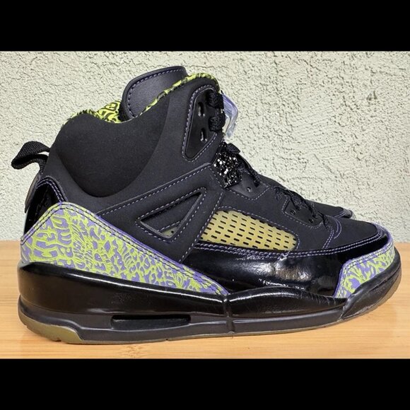 Size 10 - Jordan Spizike Citron 2008 Pure Purple 315371-031‎ - Picture 5 of 11